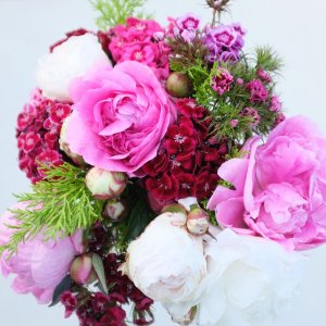 Peony Rose Charity bouquet