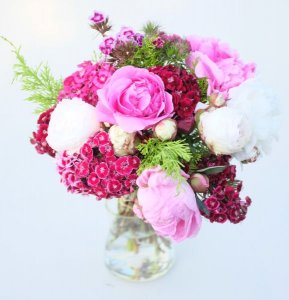Peony Rose Charity bouquet